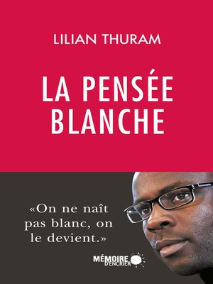 cover image of La pensée blanche